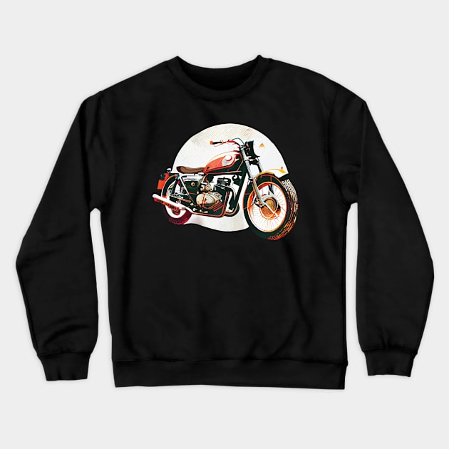 Retro vintage bike Crewneck Sweatshirt by Bugaga